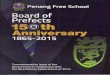 PFS Board of Prefects 150th Anniv commemorative magazine