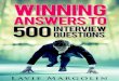 Winning Answers to 500 Interview Questions
