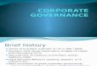 Corporate Governance(1)