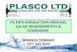 3. PE Pipe Production Process & QA-QC Requirements & Standards