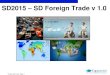 SD Foreign Trade