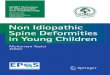Non Idiopathic Spine Deformities in Young Children
