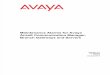 Avaya Maintenance Alarms Updated