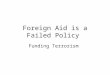 Foreign Aid is a Failed Policy