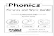 Phonics Pictures & Words Cards (Scholastic)