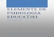 Pedagogie Si Elemente de Psihologie_Word 2003