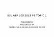 KSL ATP 105 2015 PE TOPIC 1 Ethics-A Philosophical Inquiry