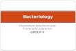 Bacteriology Ppt