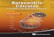 Barycentric Calculus