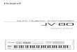 roland jv-80 owners manual