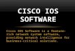 Cisco Ios Software