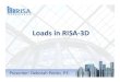 Loads in RISA-3D Webinar