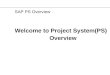 45892787 Presentation PS Overview of SAP PS 1Module