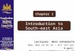 Chapter 1 Introduction to Southeast Asia Revised