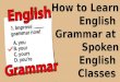 How to Learn English Grammar