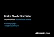 Microsoft Web & Platform for Developer
