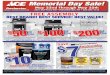 Ace Hardware Rochester - Memorial Day Sale!