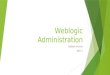 Weblogic Administration 2015