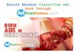 Dainik Bhaskar Classified Booking | Advertisement rates | Ad booking