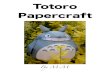 Totoro Paper Craft