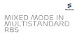 Mixed Mode in Multistandard Rbs