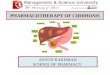 Pharmacotherapy of Cirrhosis