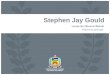 Stephen Jay Gould - Vida e obras