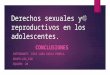 Derechos Sexuales y Reproductivos en Los Adolescentes (1)