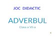 Joc Didactic VII A