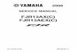 Yamaha FJR 13 AX(C)-AEX(C) '08 - Service Manual