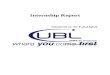 Internship Report of UBL