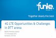 4G LTE Opportunities & Challenges