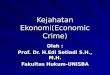 Kejahatan ekonomi (revisi)