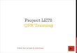 Project LETS QPR Training