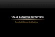 Solar Radiation Prediction Presentation