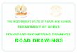 PNG Roads Standard Drawings