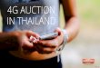 The 4G LTE auction in Thailand