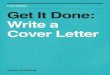 Get It Done: Write a Cover Letter By Jeremy Schifeling