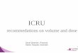 ICRU Recommendations