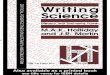 Summary of Comments on Writing Science- Literacy and Discursive Power