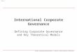Corporate Governanace