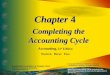 Completing the Accounting Cycle ppt