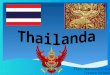 Thailanda- prezentare powerpoint