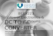 Power Electronics Slides and Notes DC Converters