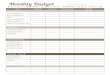 Worksheet Budget Monthly 02b-Fillable