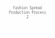 Fashion Spread Production Process 2