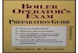 0070579687 Boiler Operator's Exam Preparation Guide