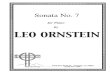 Leo Ornstein - Seventh Sonata