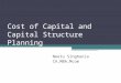 Cost of Capital and Capital Structure Planning