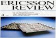 Ericsson Review Vol 61 1984 4